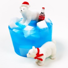 [방학독후활동인기] (1인용) 북극곰과 친구들 피규어 비누 만들기 KIT